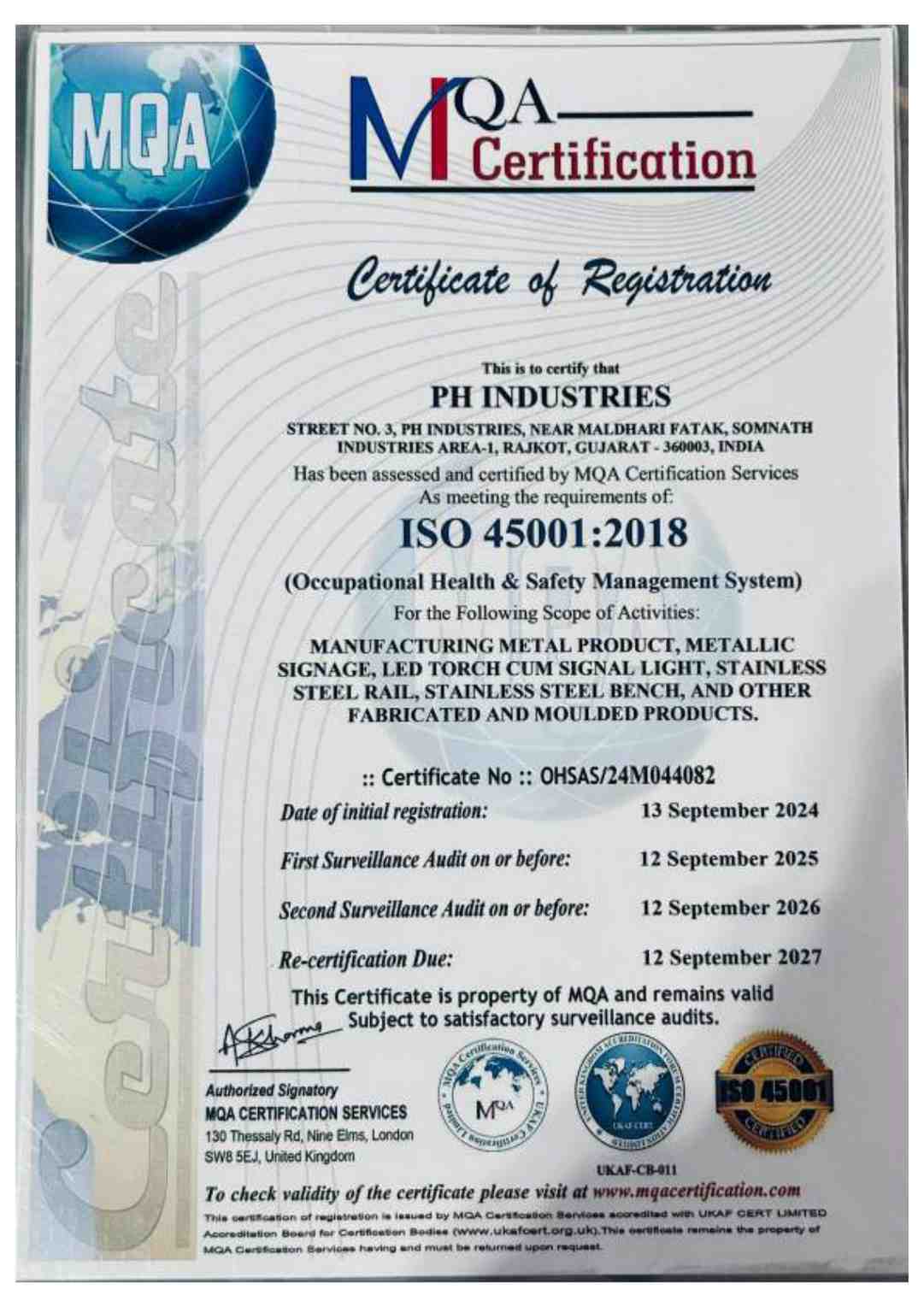 ISO 45001