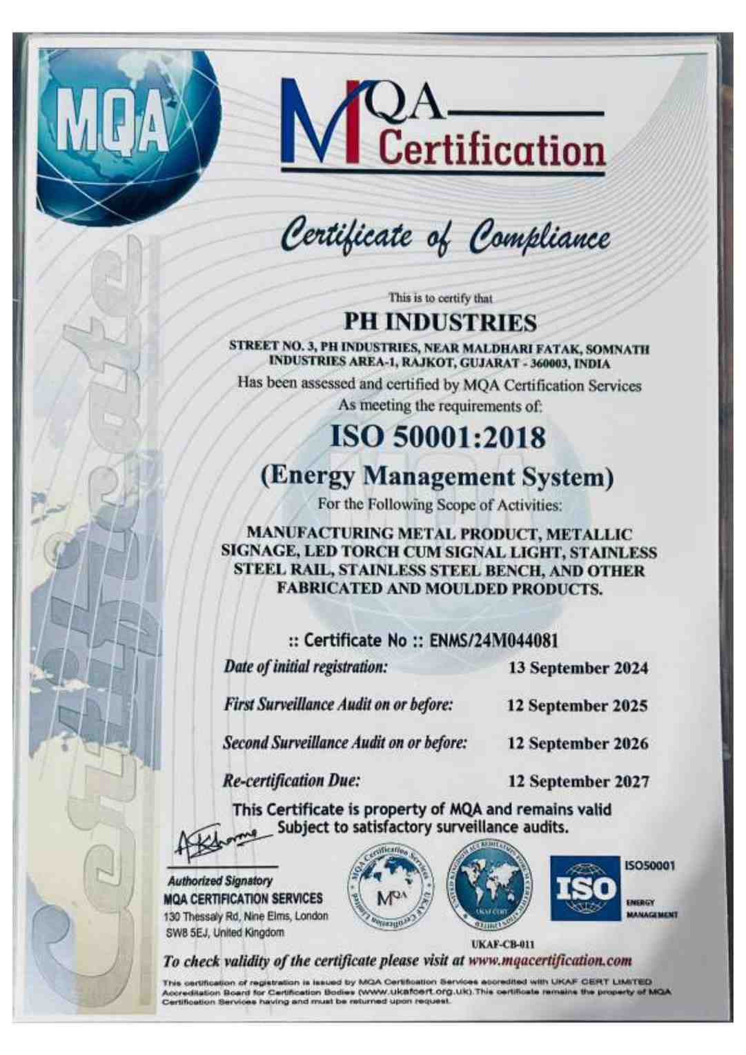 ISO 50001