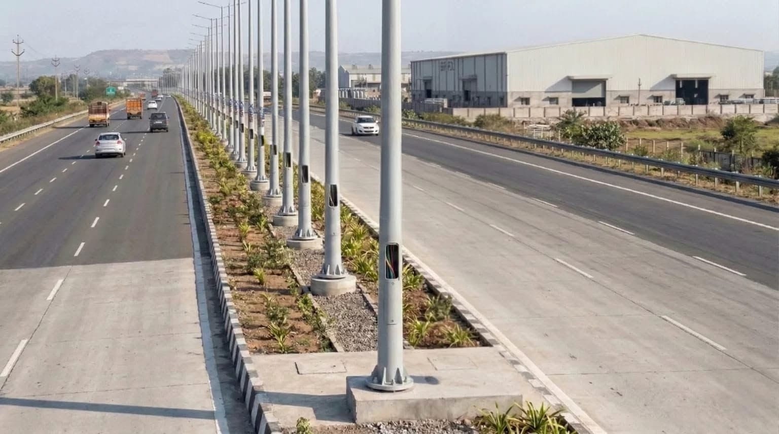 FRP/GRP Street Light Poles