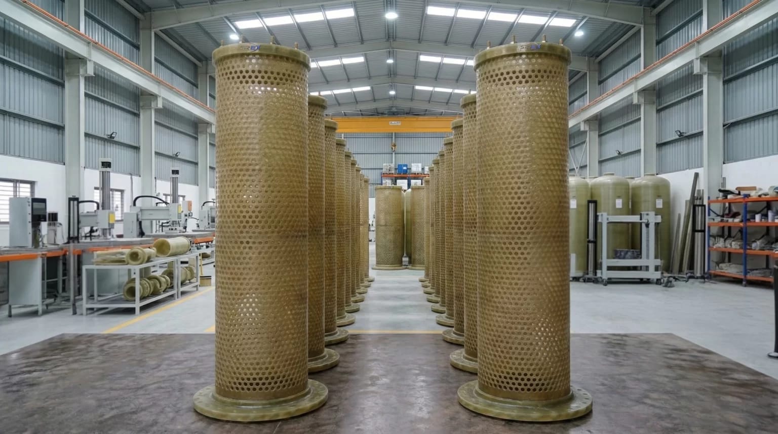 FRP/GRP Candle Filters