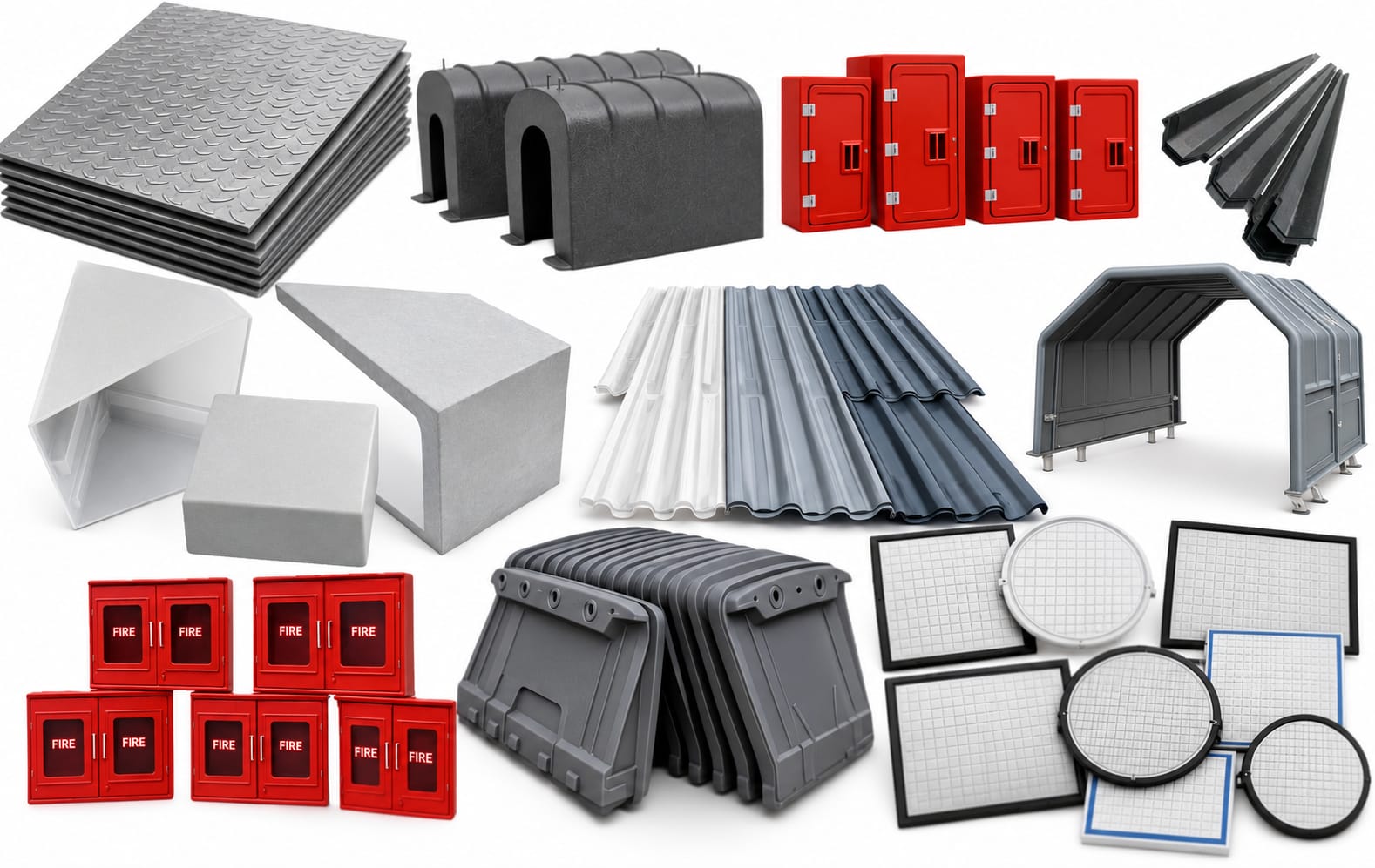  FRP/GRP General Moulding Items