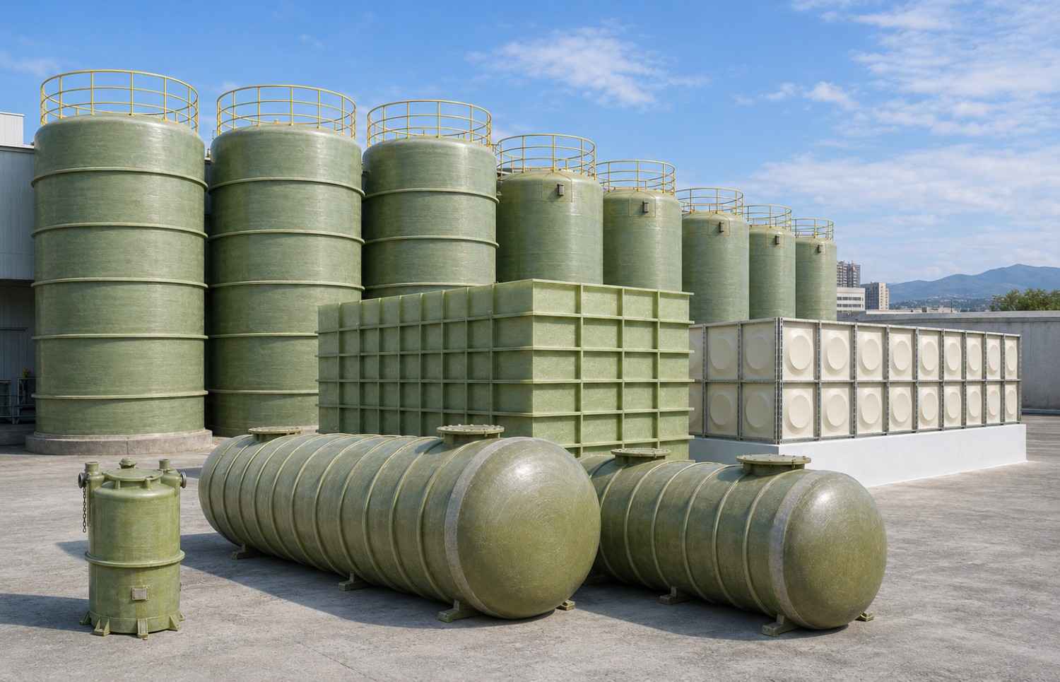 FRP/GRP Storage Tanks
